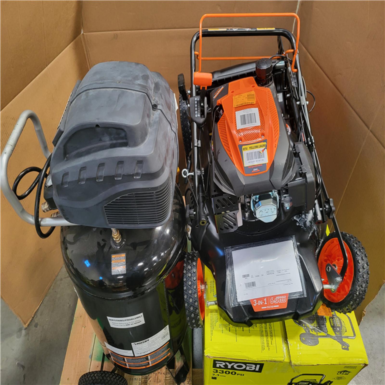 CALIFORNIA AS-IS OUTDOOR POWER EQUIPMENT