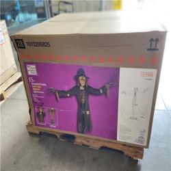 DALLAS LOCATION - Home Accents Holiday 15 ft. Gruesome Grounds Giant-Sized Animated LED Worricrow