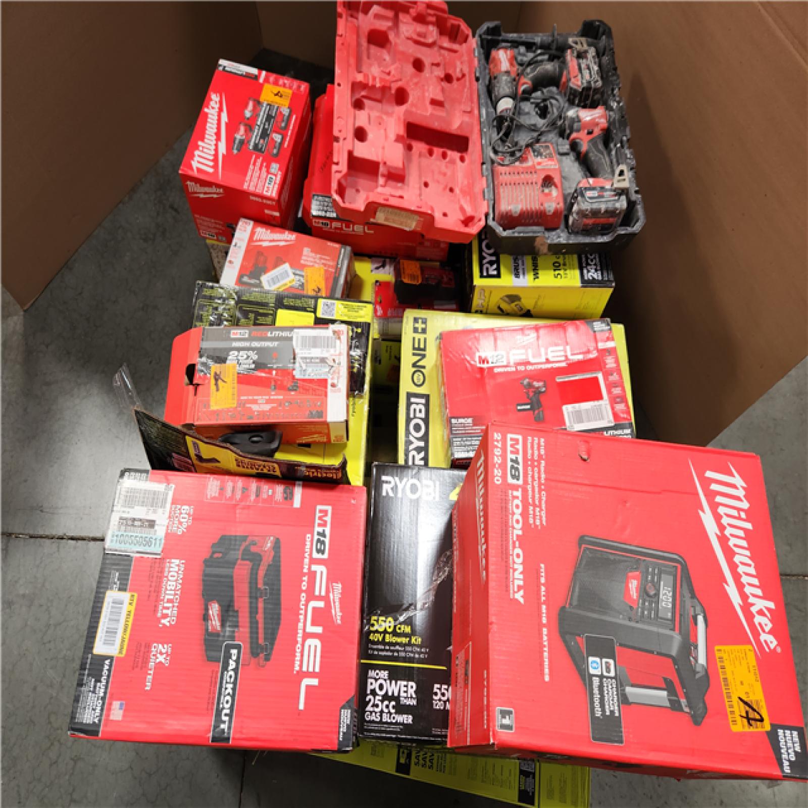 CALIFORNIA AS-IS TOOL PALLET