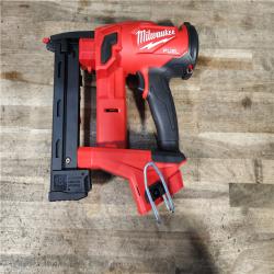 HOUSTON LOCATION - AS-IS MILWAUKEE FUEL 18V Cordless 18-Gauge 1/4 in. Narrow Crown Stapler (Tool-Only)