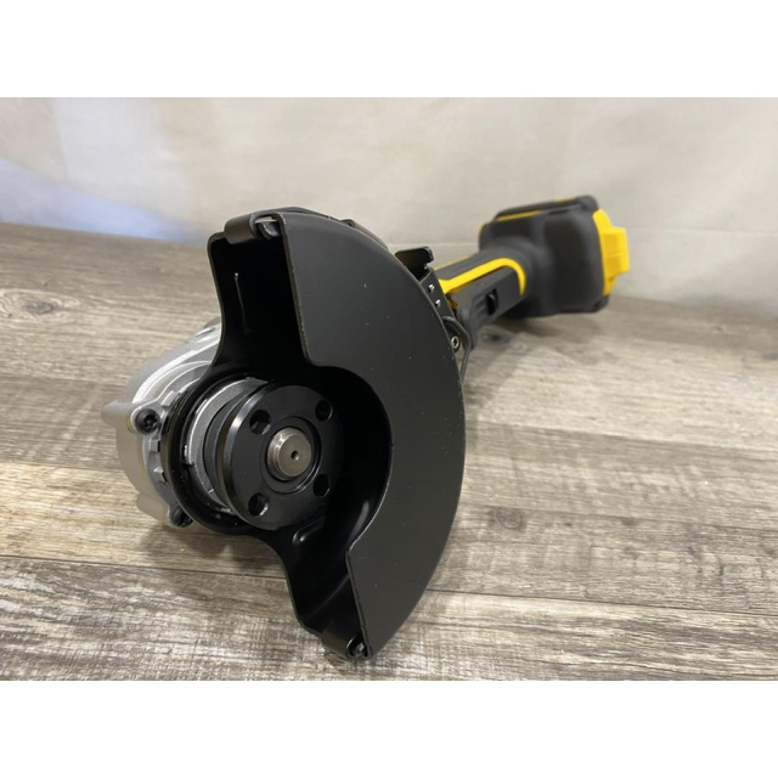 AS-IS DEWALT 20V MAX Cordless Brushless 4-1/2 in. Angle Grinder with Paddle Switch (Tool Only)