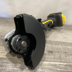 AS-IS DEWALT 20V MAX Cordless Brushless 4-1/2 in. Angle Grinder with Paddle Switch (Tool Only)