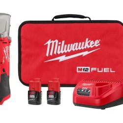 DALLAS LOCATION- NEW!- Milwaukee M12 FUEL 12V Cordless 1/2 in. Right Angle Impact Wrench Kit