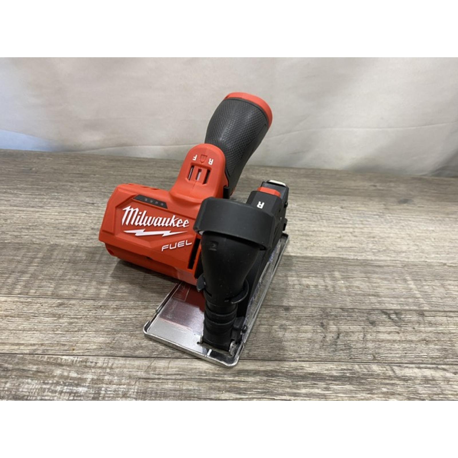 AS-IS Milwaukee  FUEL 12V Lithium-Ion Brushless Cordless 3 in. Cut Off Saw (Tool-Only)