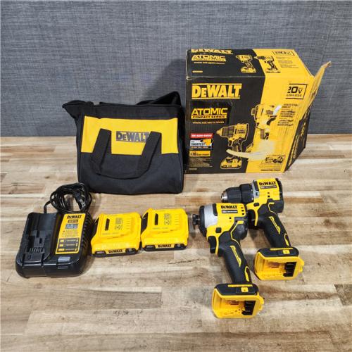 HOUSTON LOCATION - AS - IS DEWALT ATOMIC 20-Volt MAX Lithium-Ion Cordless Combo Kit