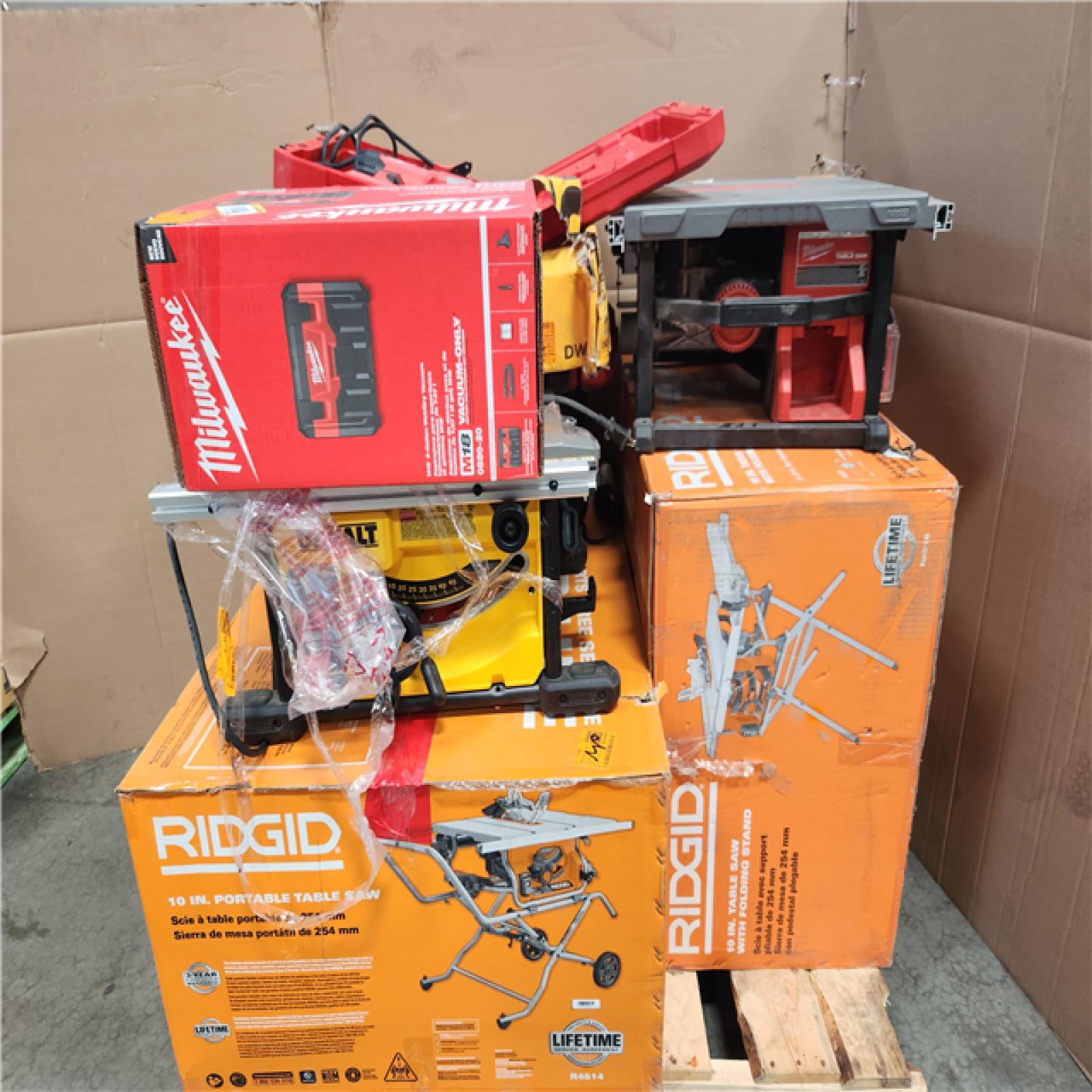 CALIFORNIA AS-IS TOOL PALLET