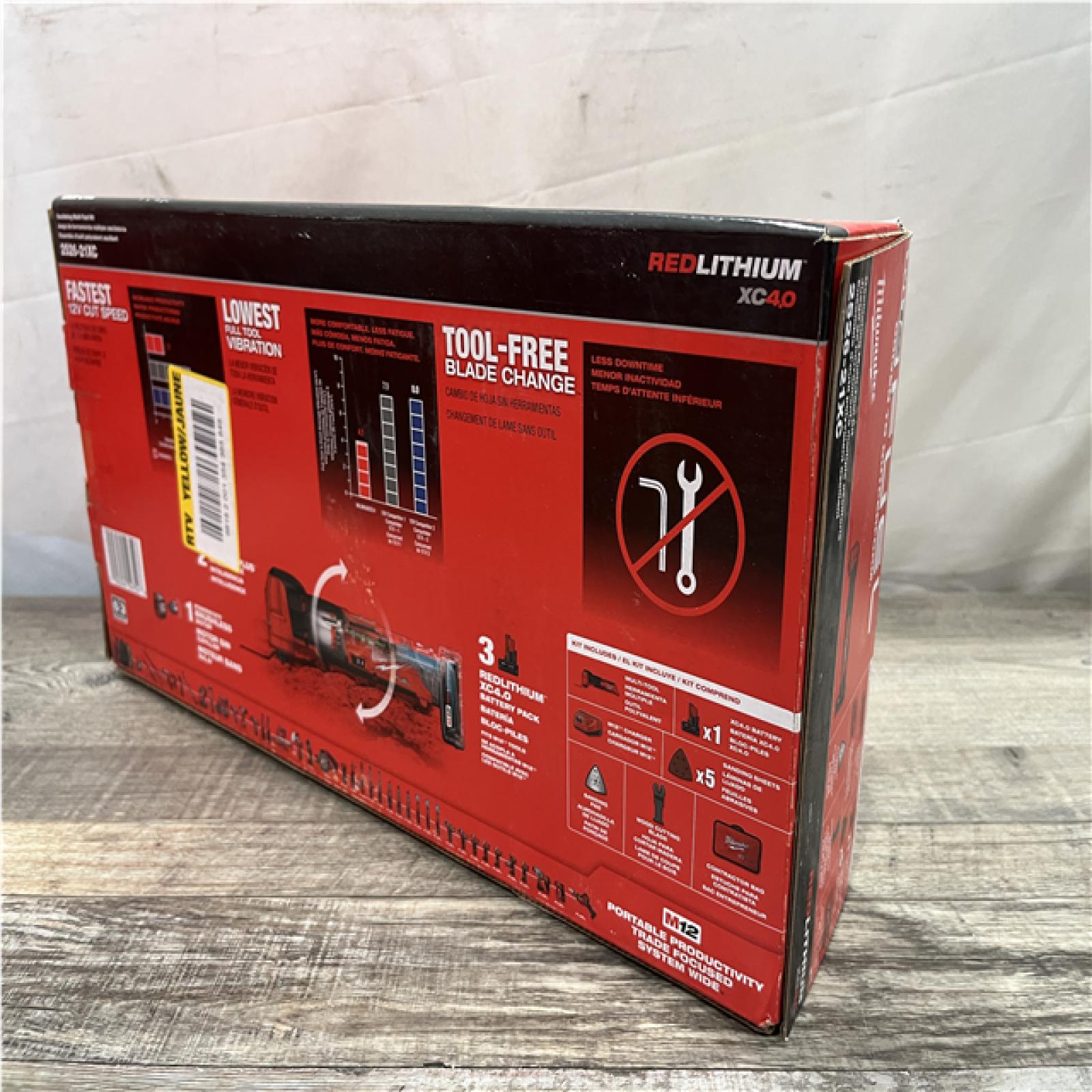 NEW - Milwaukee FUEL 12V Lithium-Ion Cordless Oscillating Multi-Tool Kit