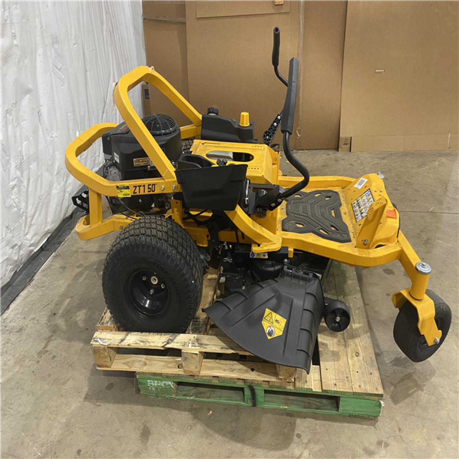 Houston Location AS IS - Cub Cadet Ultima ZT1 50 Riding Mower