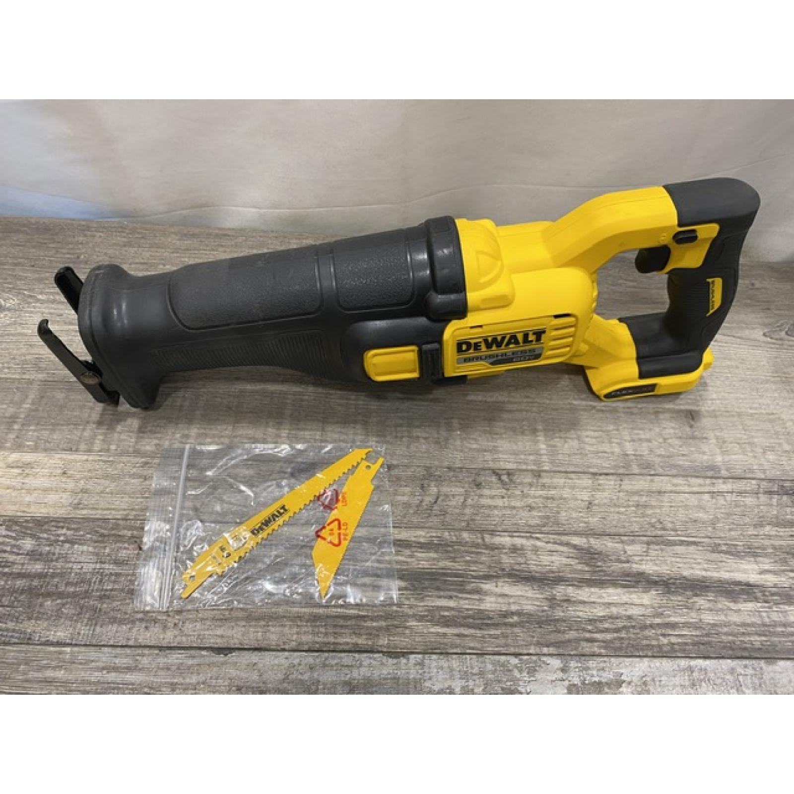 AS-IS DEWALT FLEXVOLT 60V MAX Cordless Brushless Reciprocating Saw (Tool Only)