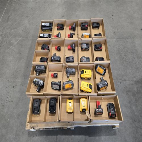 DALLAS LOCATION AS-IS- BATTERY PALLET