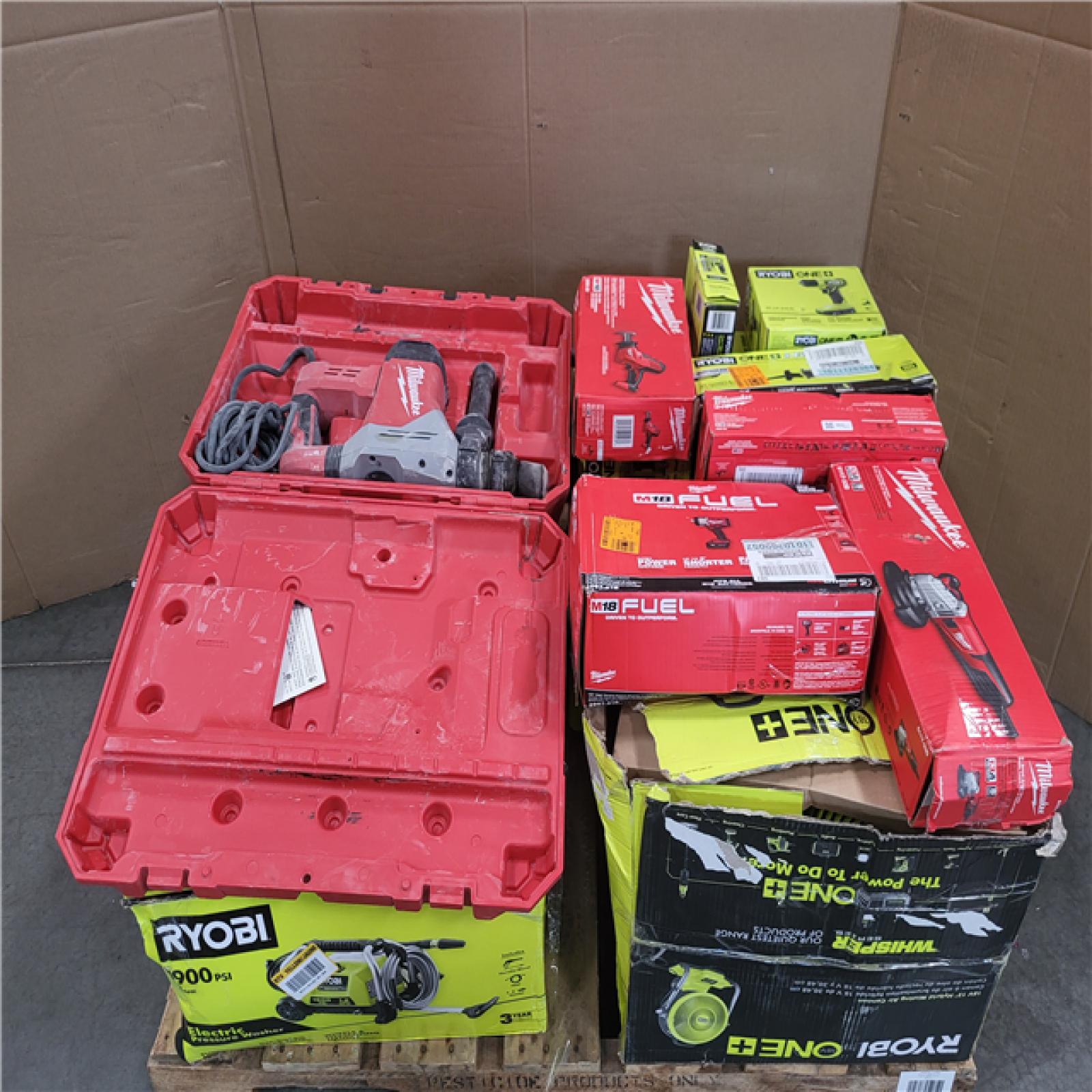 CALIFORNIA AS-IS TOOL PALLET