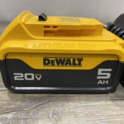 AS-IS DEWALT 20-Volt Maximum XR 5.0 Ah Battery Pack and Charger Kit