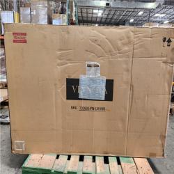 Phoenix Location NEW ROSWELL León 60 in. W x 22 in. D x 34 in. H Single Sink Bath Vanity in Fir Wood Brown