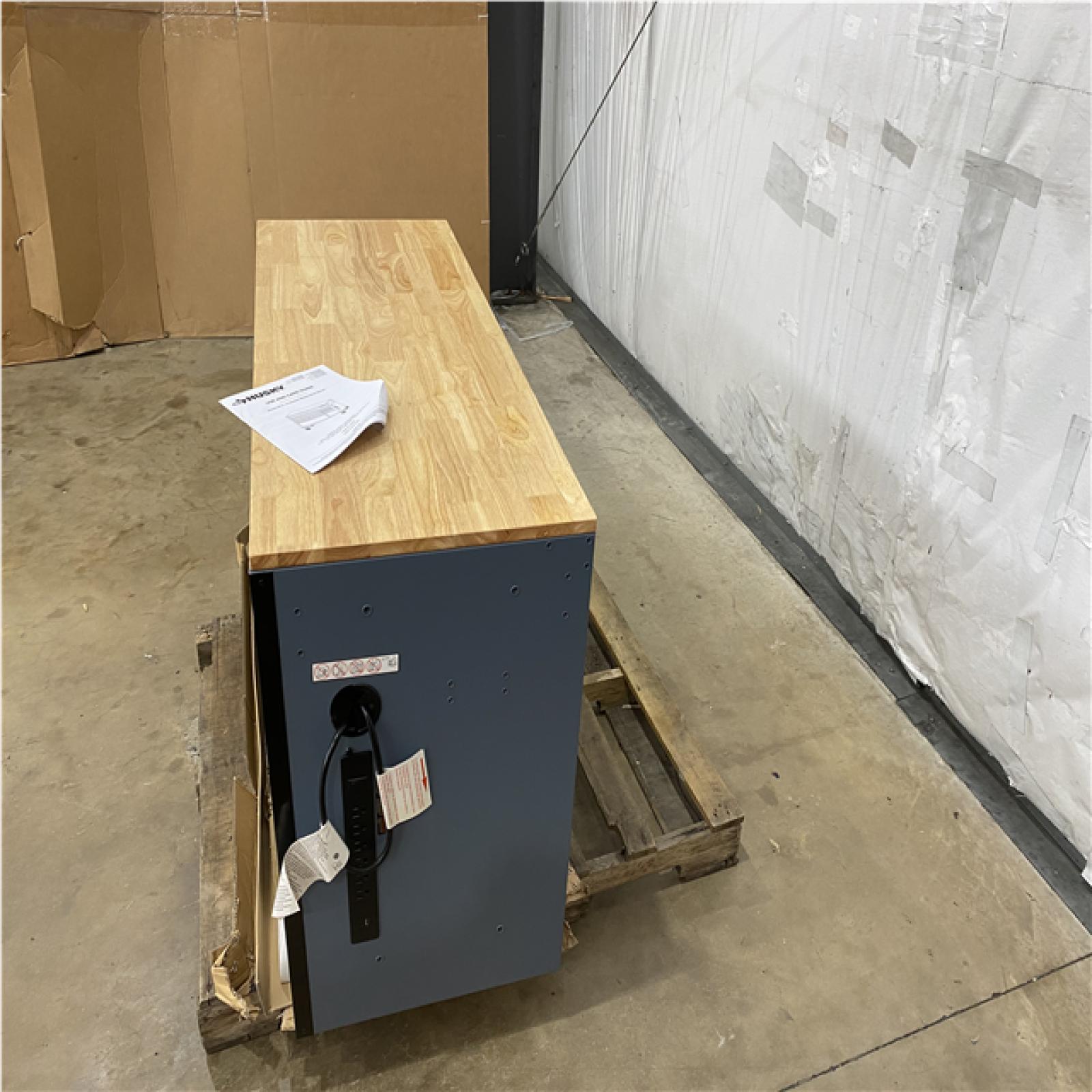 Houston Location - AS-IS home improvement pallet HUSKY WORKBENCH 52 IN 10 DRAWER