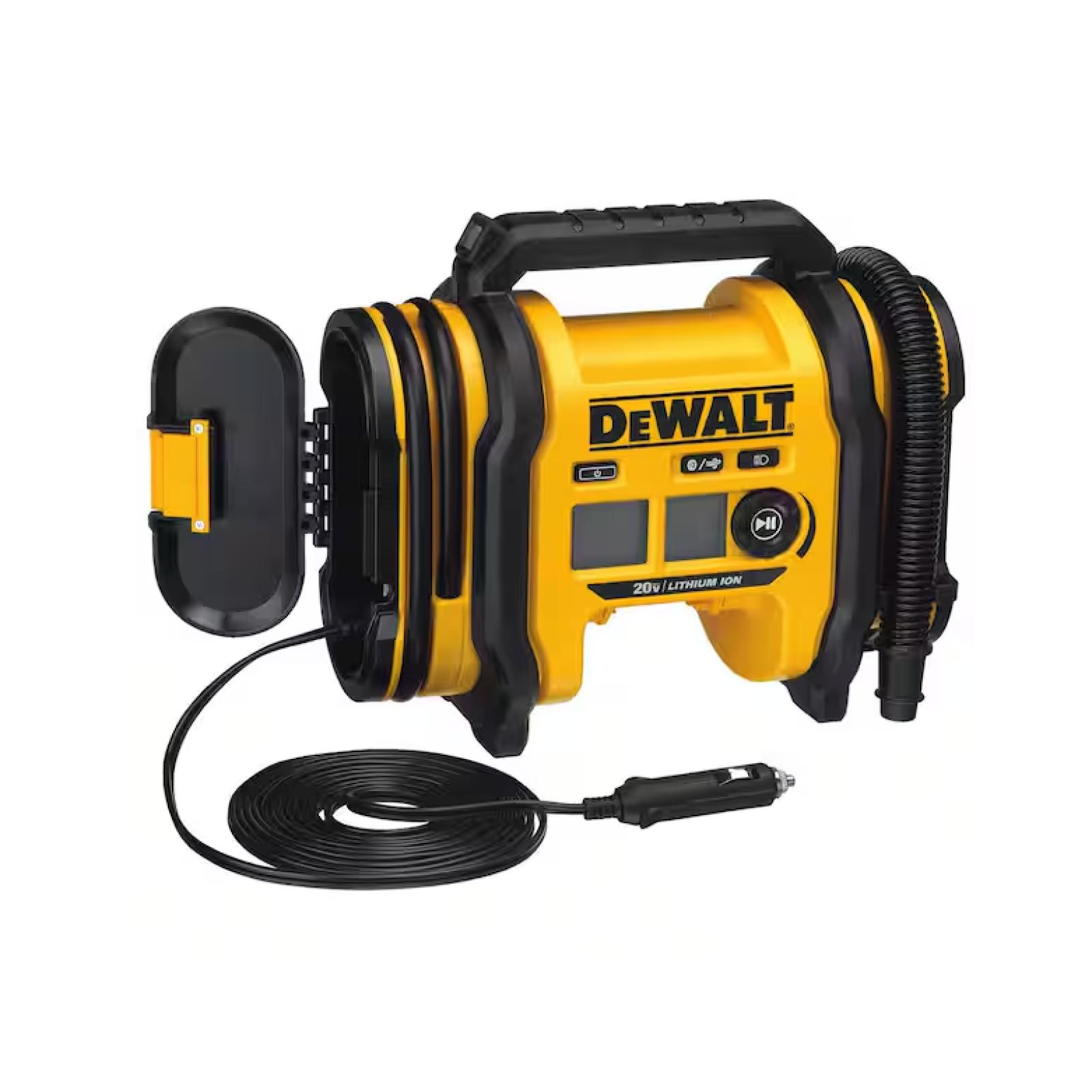 NEW! - DEWALT 20V MAX Cordless Electric Portable Inflator (Tool Only)