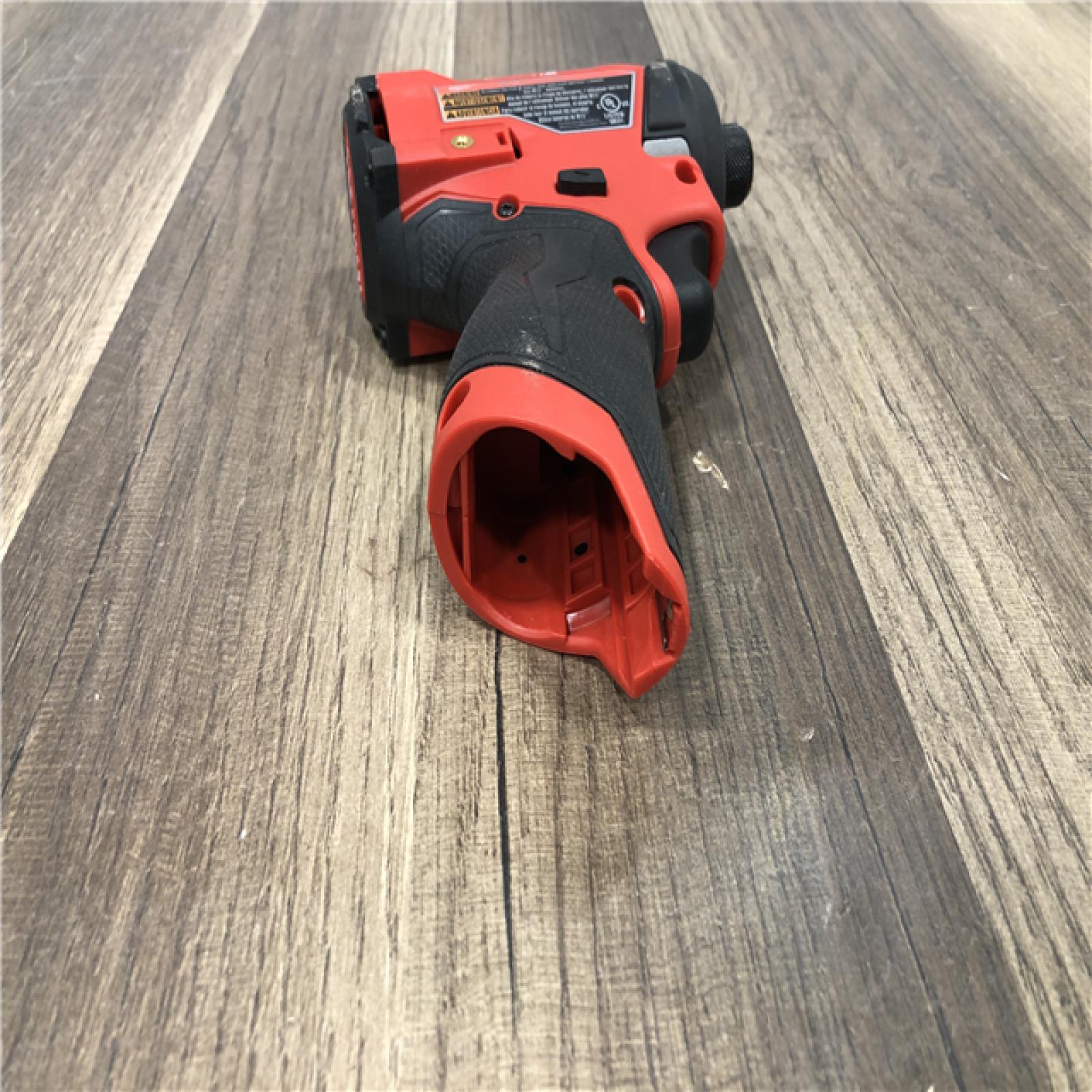 AS-IS Milwaukee FUEL 12V Lithium-Ion Brushless Cordless 1/4 in. Hex Impact Driver (Tool-Only)