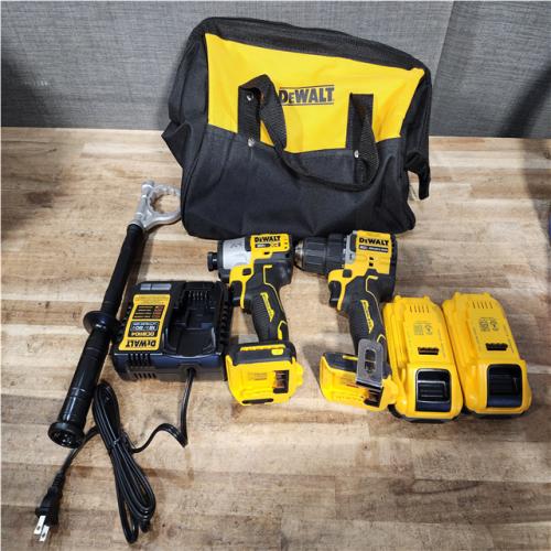 Houston Location AS-IS DEWALT 20V XR Lithium-Ion Cordless Brushless 1/2 in. Drill/Driver Kit