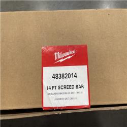DALLAS LOCATION- MILWAUKEE 14 ft. Screed Bar