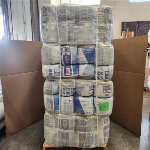 Phoenix NEW Knauf Insulation R13 Kraft Faced 15 in. x 32 ft. Fiberglass Insulation Rolls for 2x4 Wall - Sound-Reducing and Made in America (48-Rolls)
