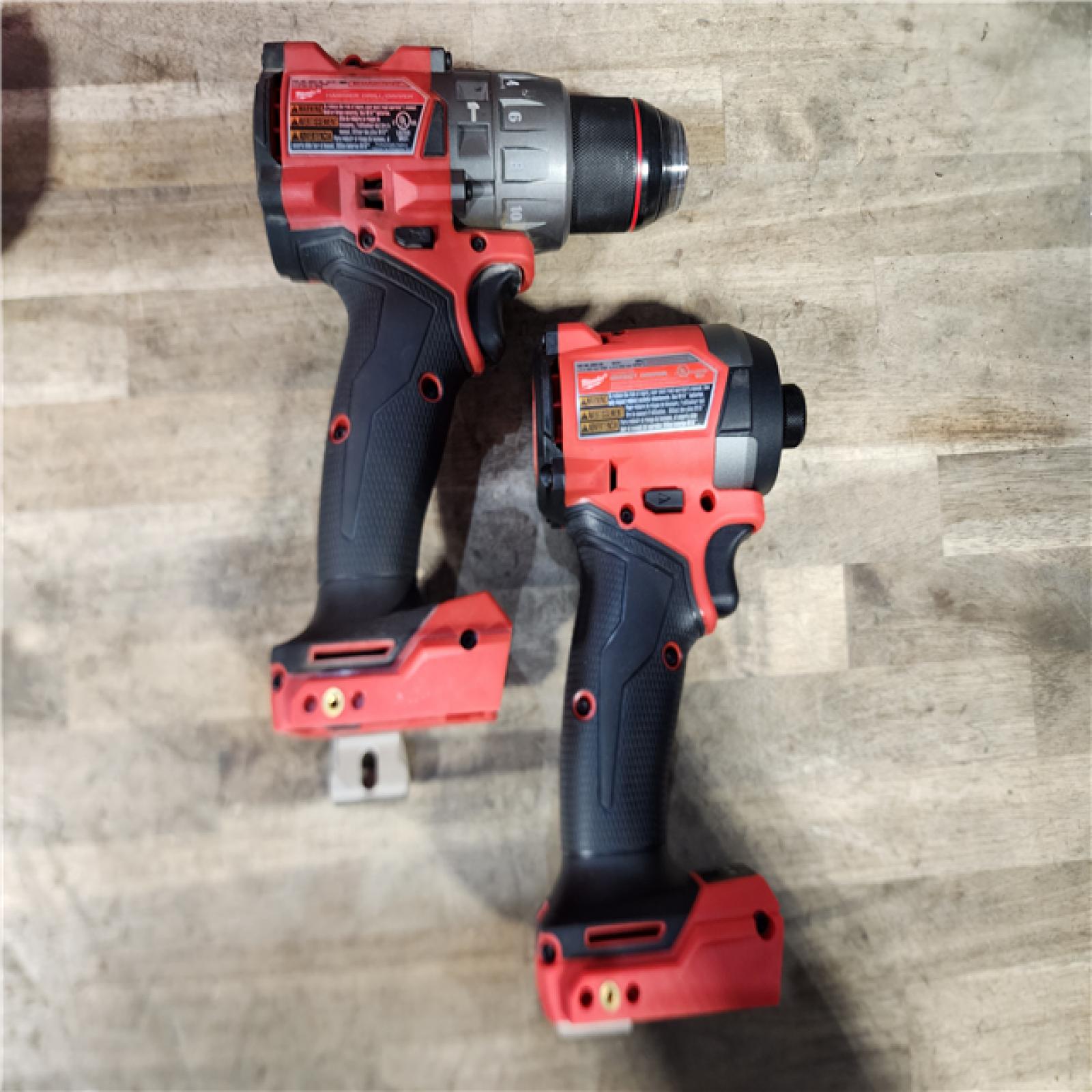 HOUSTON LOCATION - AS-IS M18 FUEL 18V Lithium-Ion Brushless Cordless Hammer Drill and Impact Driver Combo Kit (2-Tool) with 2 Batteries