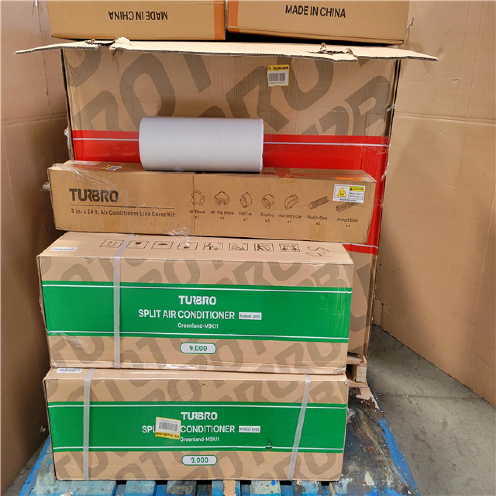 California AS-IS Turbro Split Air Conditioner (Damaged Boxes)