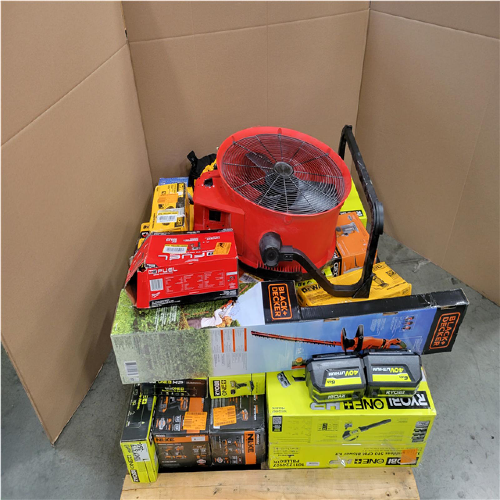 CALIFORNIA AS-IS TOOL PALLET
