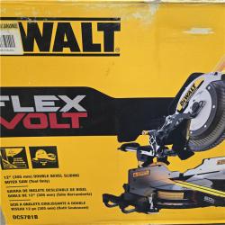 AS-IS DEWALT 60V Lithium-Ion 12 in. Cordless Sliding Miter Saw (Tool Only)
