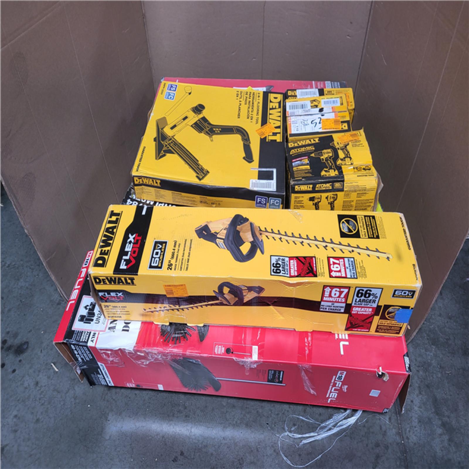 CALIFORNIA AS-IS TOOL PALLET