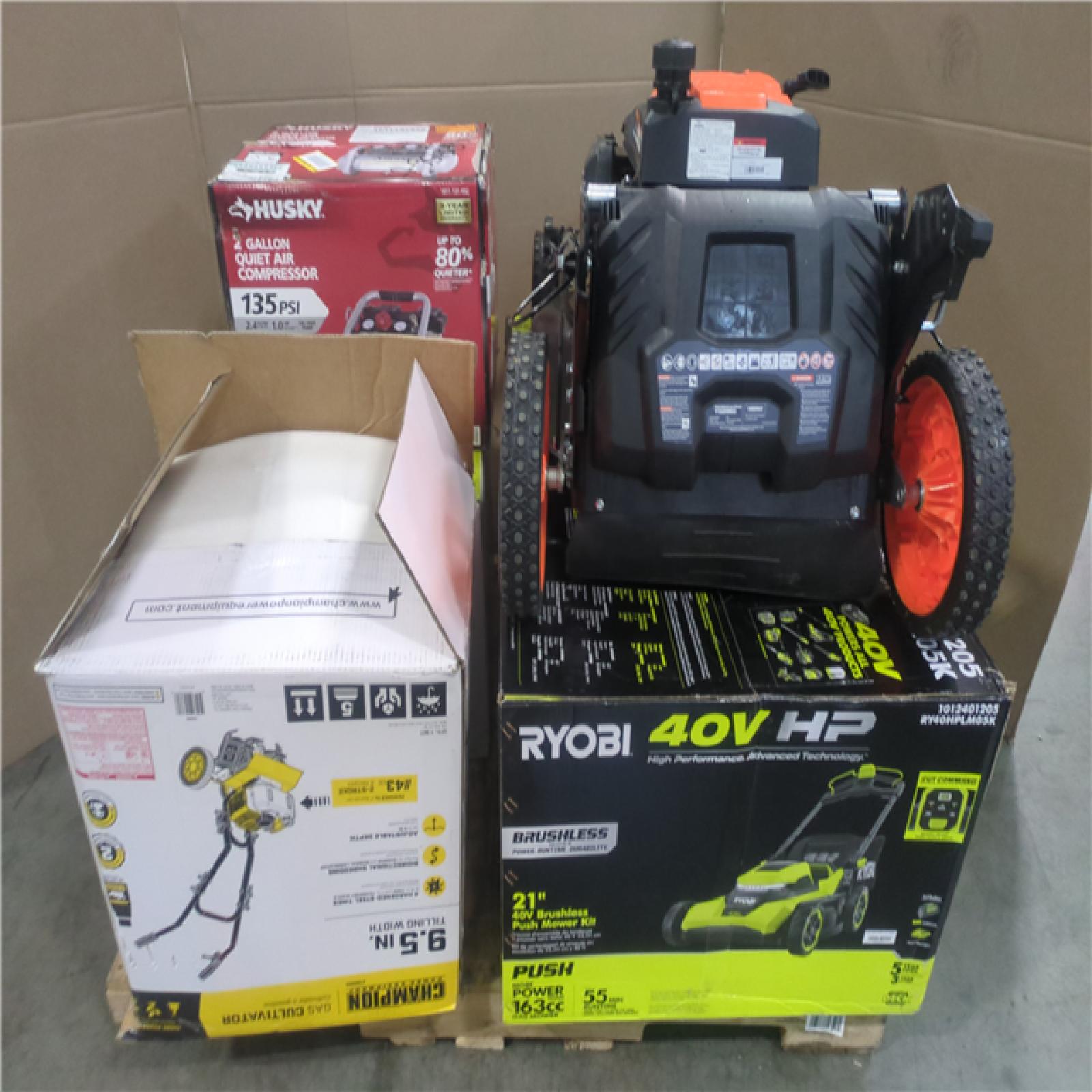 CALIFORNIA AS-IS OUTDOOR POWER EQUIPMENT