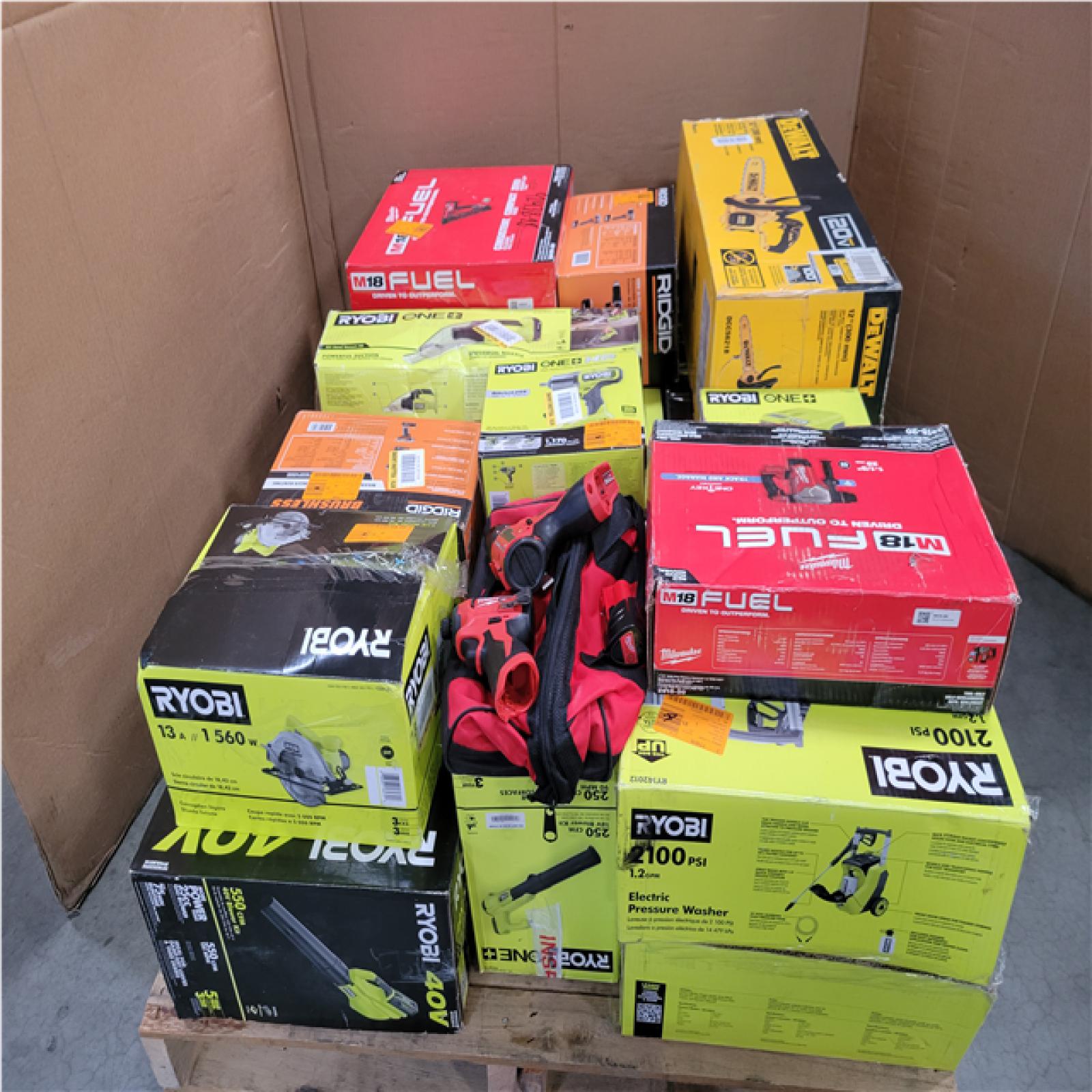 CALIFORNIA AS-IS TOOL PALLET