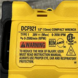 AS-IS DEWALT ATOMIC 20V MAX Cordless Brushless 1/2 in. Variable Speed Impact Wrench (Tool Only)