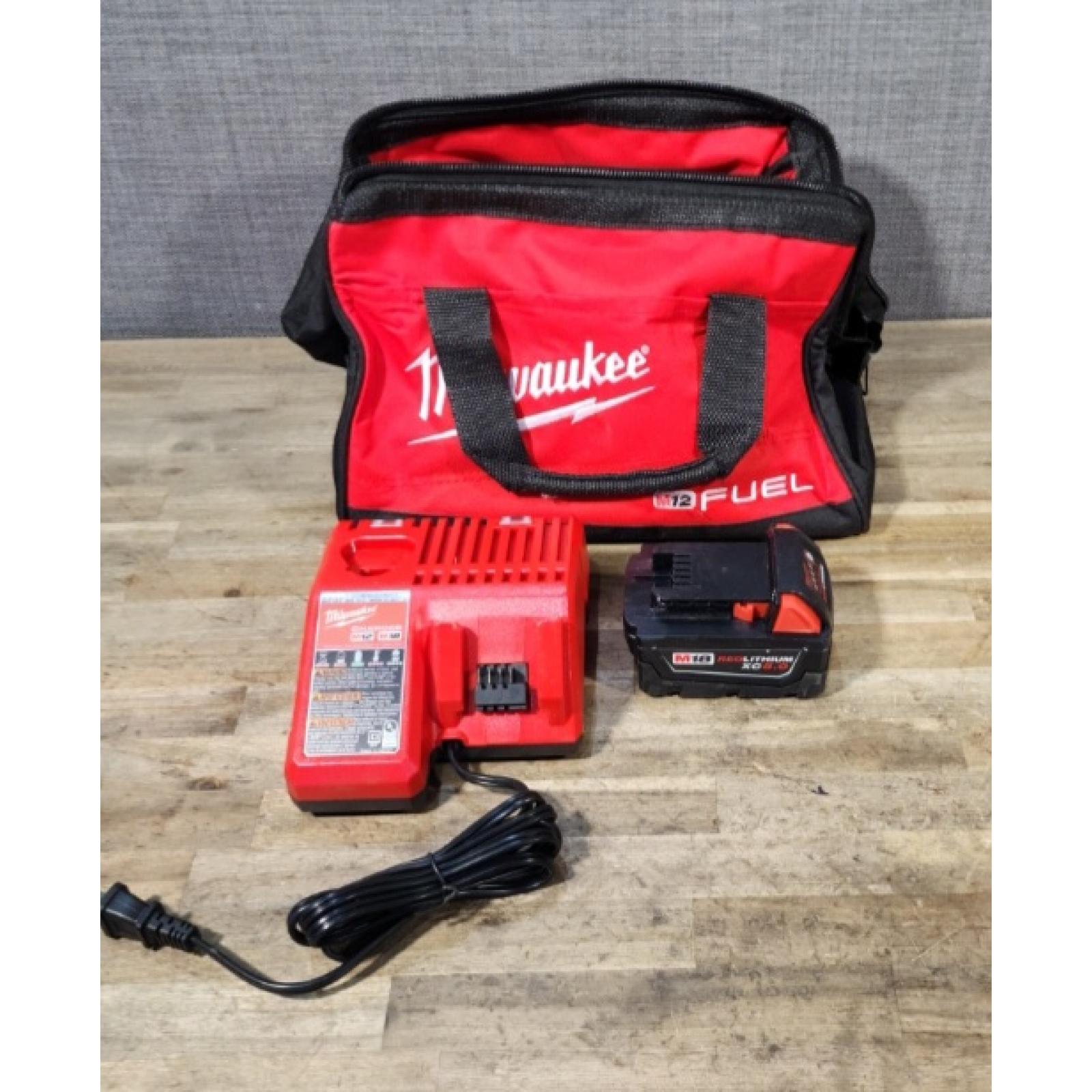 HOUSTON LOCATION - AS-IS Milwaukee M18 1/2 in. Cordless Brushless High Torque Impact Wrench Kit (Battery & Charger)