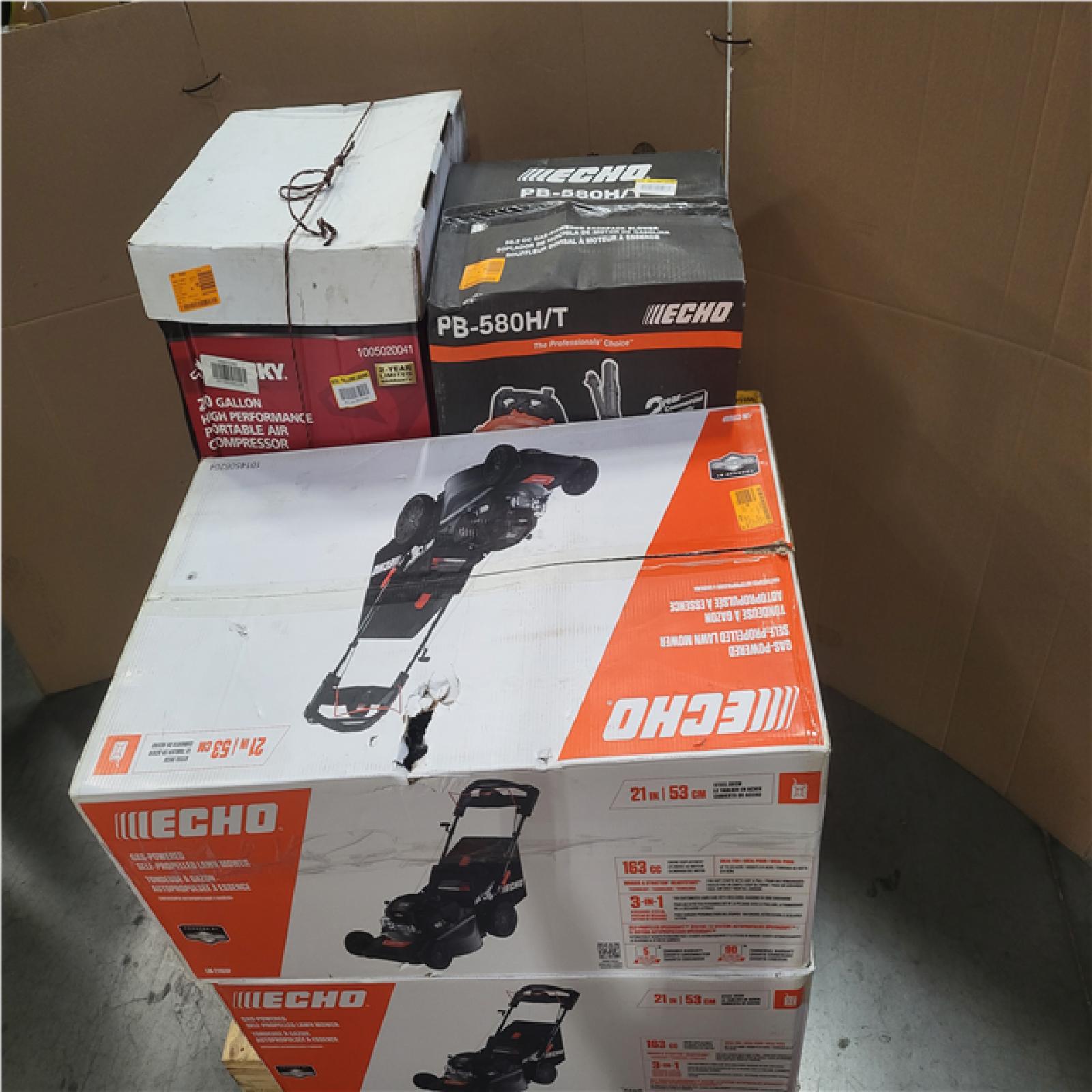 CALIFORNIA AS-IS OUTDOOR POWER EQUIPMENT