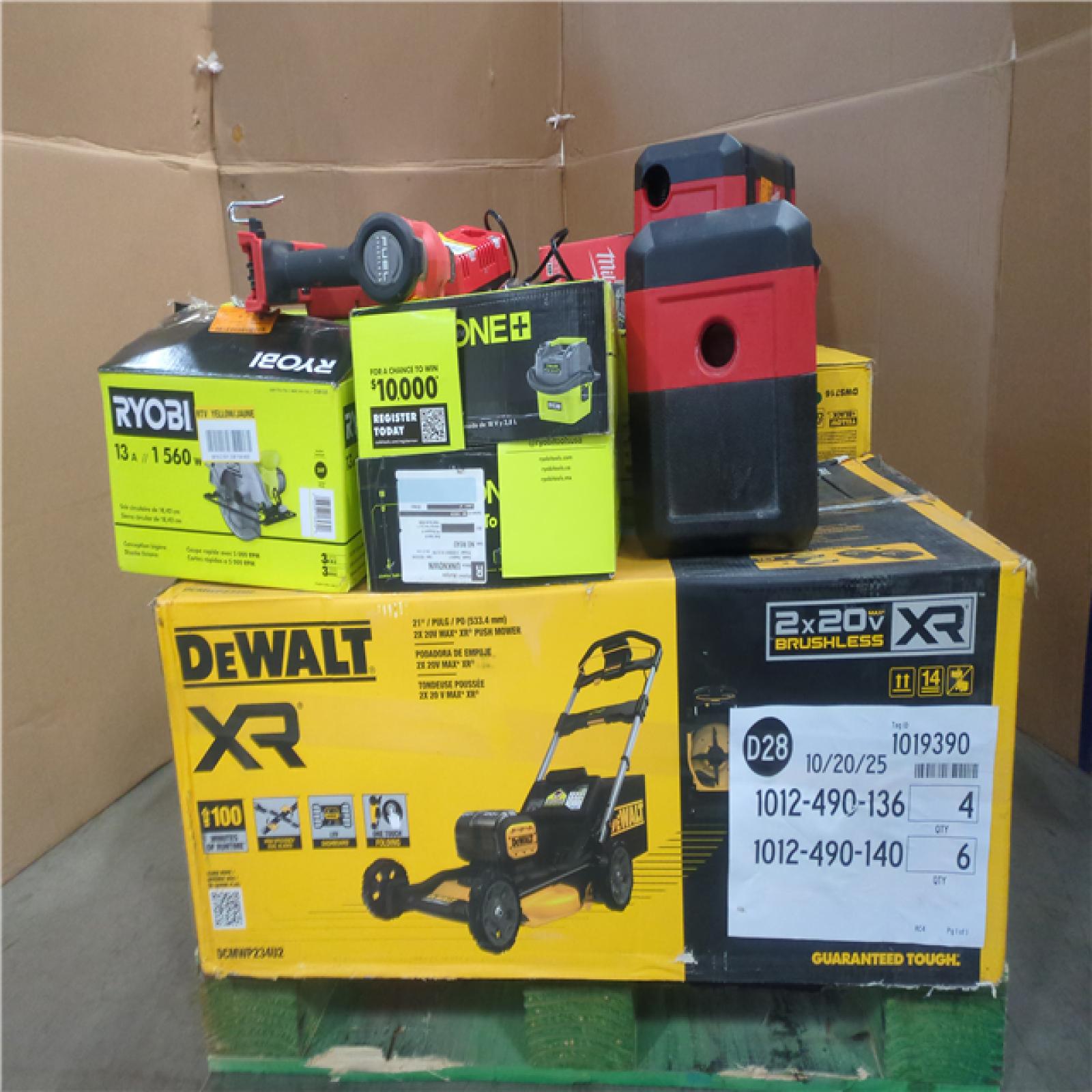 CALIFORNIA AS-IS TOOL PALLET