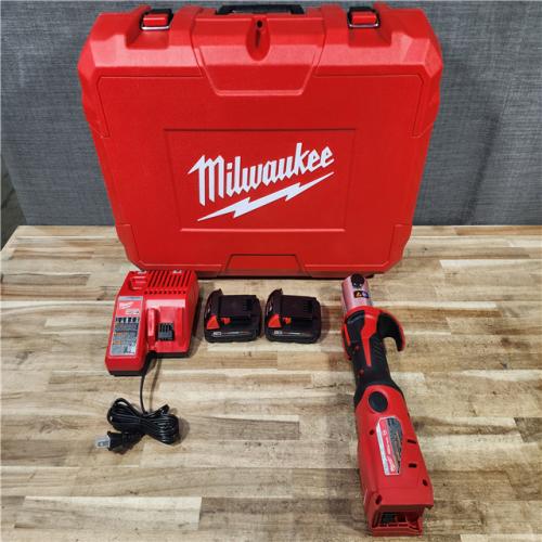 HOUSTON LOCATION - AS - IS Milwaukee M18 FORCE LOGIC Press Tool w/ (2) BATTERY AND CHARGER