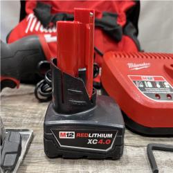 AS-IS Milwaukee FUEL 12V 3 in. Lithium-Ion Brushless Cordless Cut Off Saw Kit