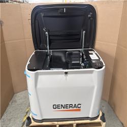 CALIFORNIA AS IS GENERAC 24KW GENERATOT WITH TRANSFER SWITCH