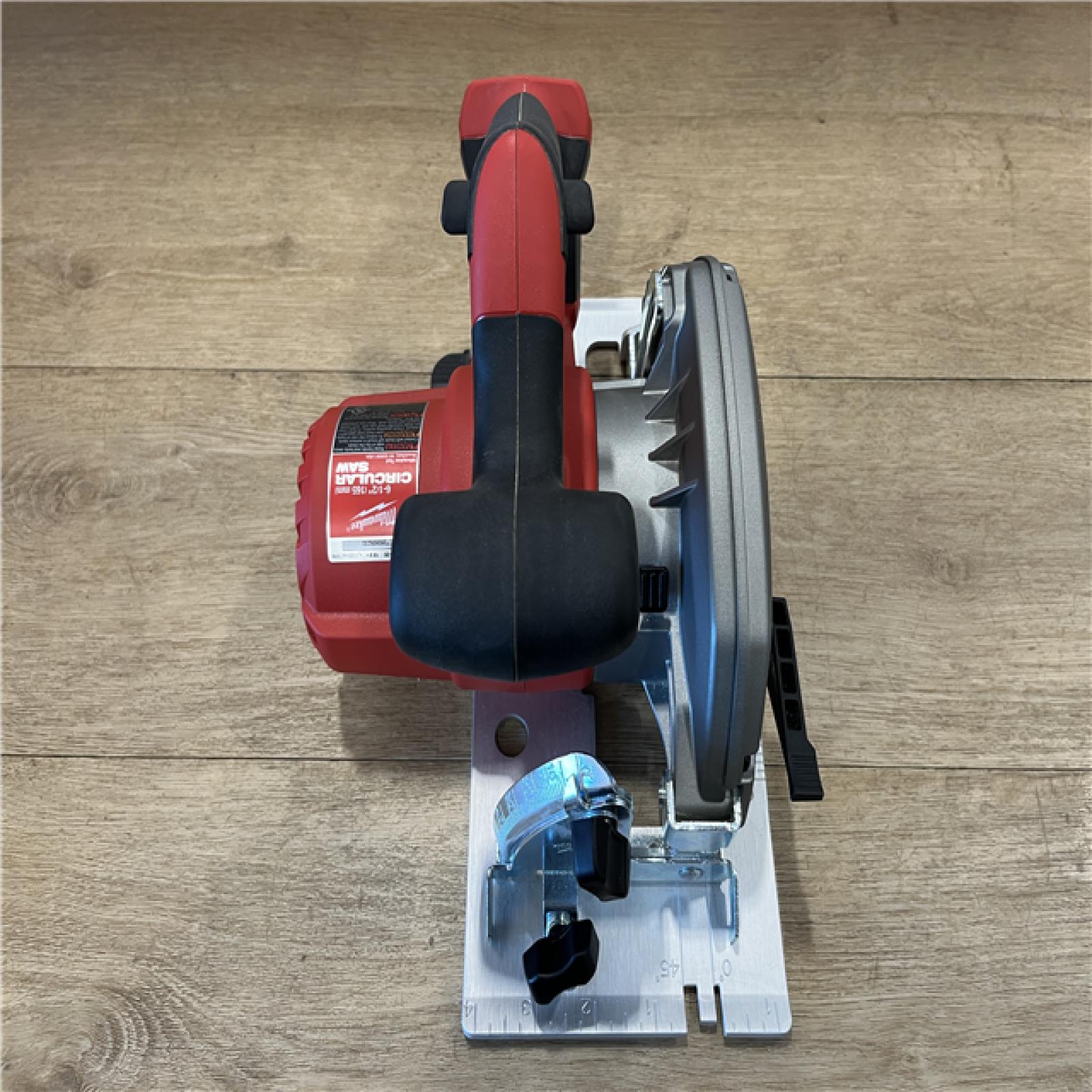 AS-IS Milwaukee 18V Lithium-Ion Cordless 6-1/2 in. Circular Saw (Tool-Only)
