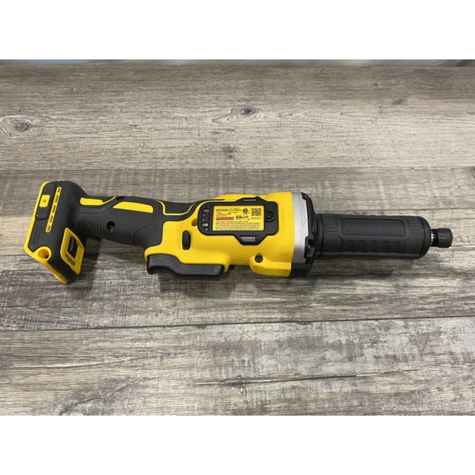 AS-IS DEWALT 20-Volt MAX XR Lithium-Ion Cordless Brushless 1-1/2 in. Variable Speed Die Grinder (Tool-Only)