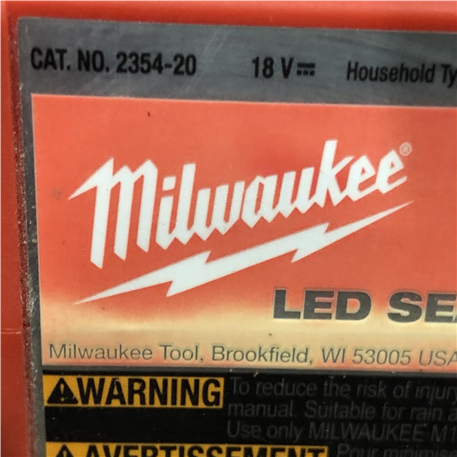 AS-IS Milwaukee M18 18-Volt Lithium-Ion Cordless Search Light (Tool-Only)