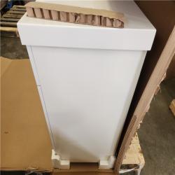 Phoenix NEW Glacier Bay Everdean 49 in. Single Sink White Bath Vanity with White Cultured Marble Top (Assembled)