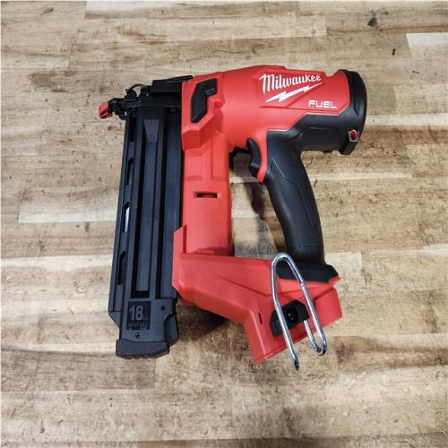 HOUSTON LOCATION - AS - IS Milwaukee FUEL 18-Volt Lithium-Ion Brushless Cordless Gen II 18-Gauge Brad Nailer (Tool-Only)