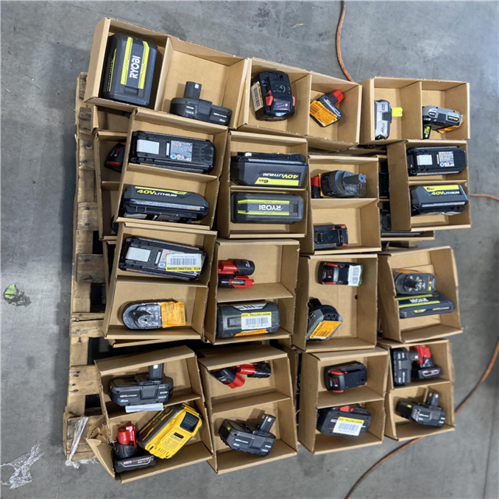 DALLAS LOCATION - AS-IS BATTERY PALLET