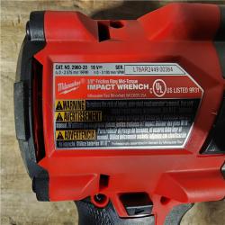 HOUSTON LOCATION - AS-IS M18 FUEL GEN-2 18V Lithium-Ion Mid Torque Brushless Cordless 3/8 in. Impact Wrench with Friction Ring (Tool-Only)