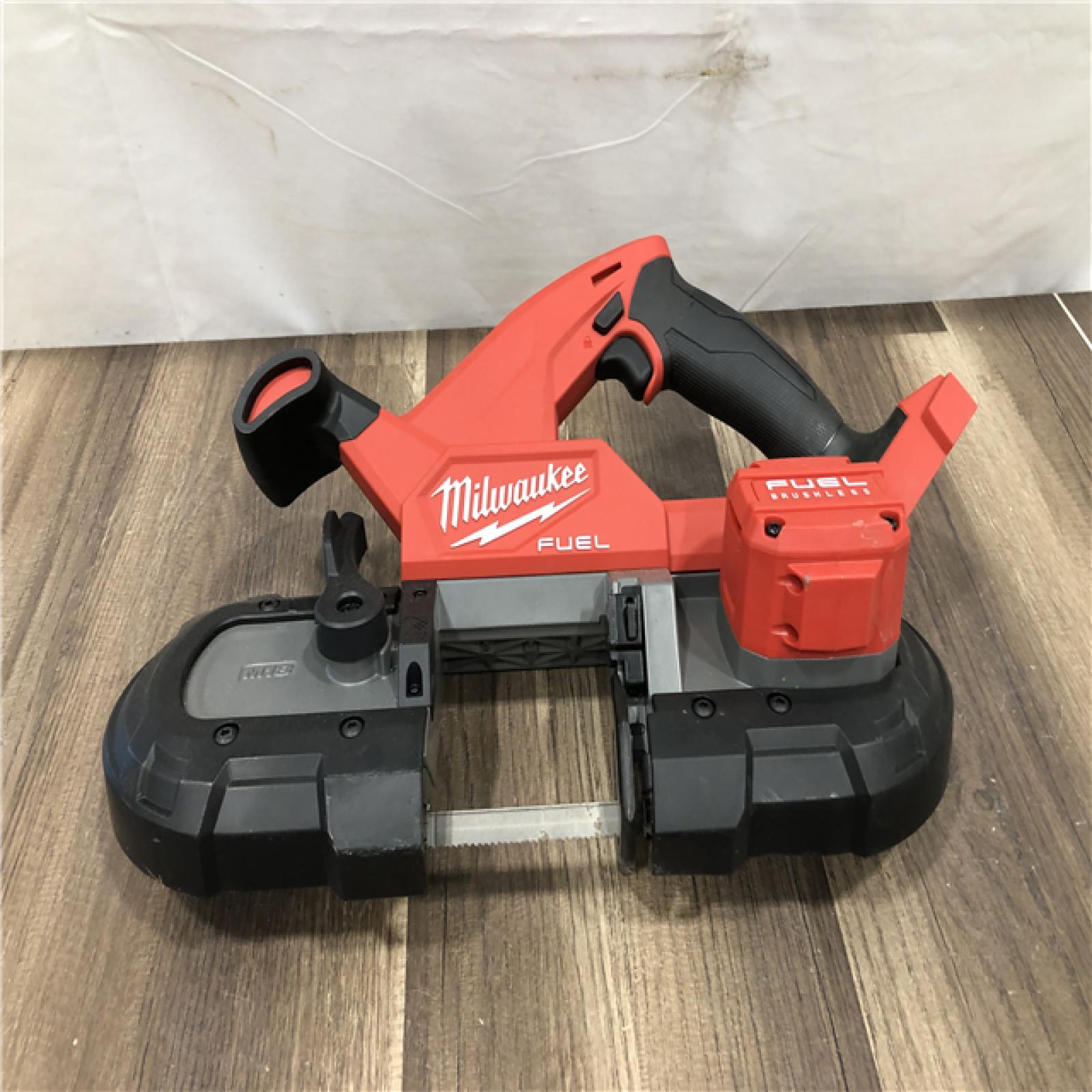 AS-IS Milwaukee FUEL 18V Lithium-Ion Brushless Cordless Compact Bandsaw (Tool-Only)