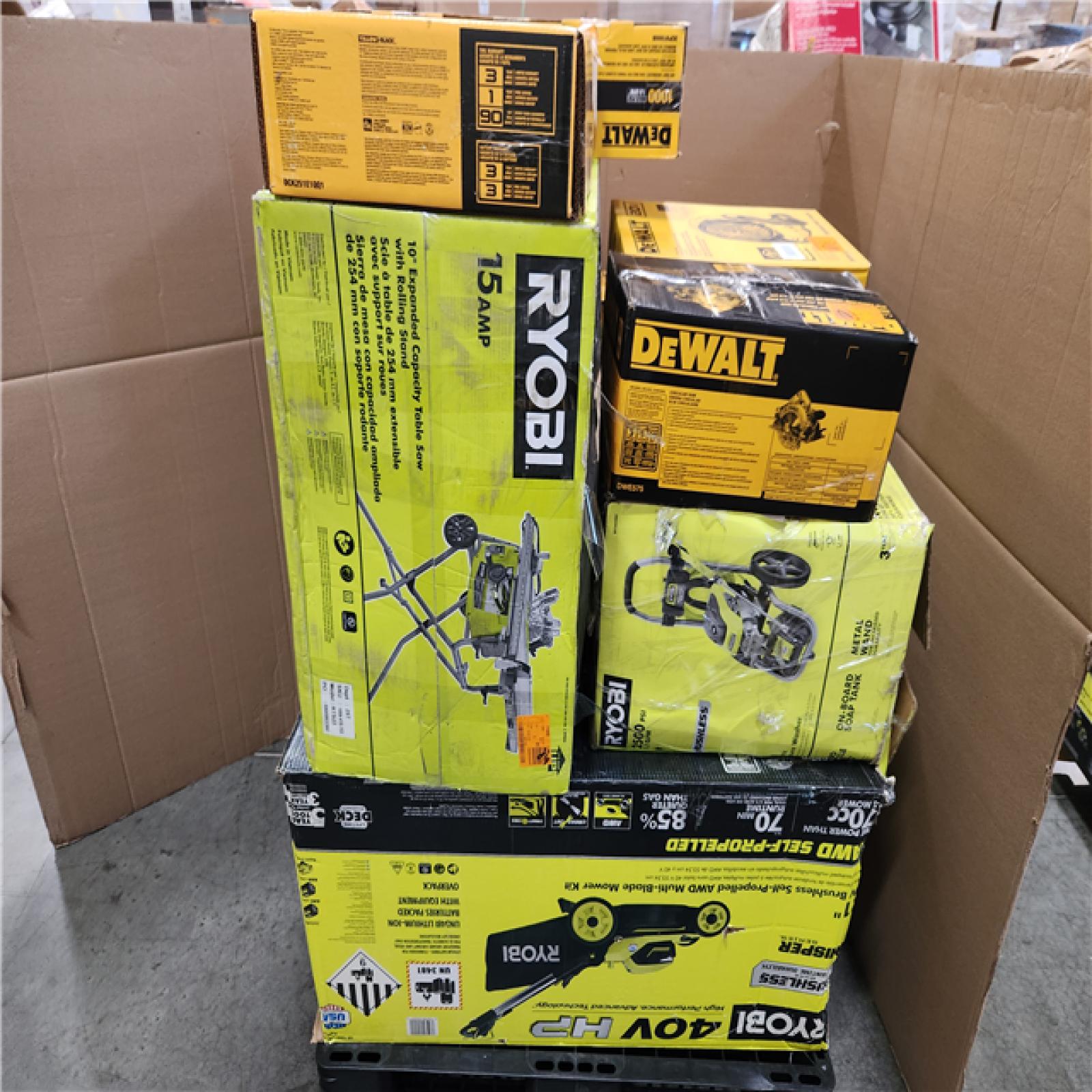CALIFORNIA AS-IS TOOL PALLET