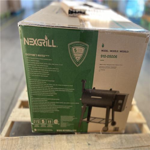 DALLAS LOCATION - Nexgrill Oakford 36A - 36 in. Pellet Grill Smoker in Black