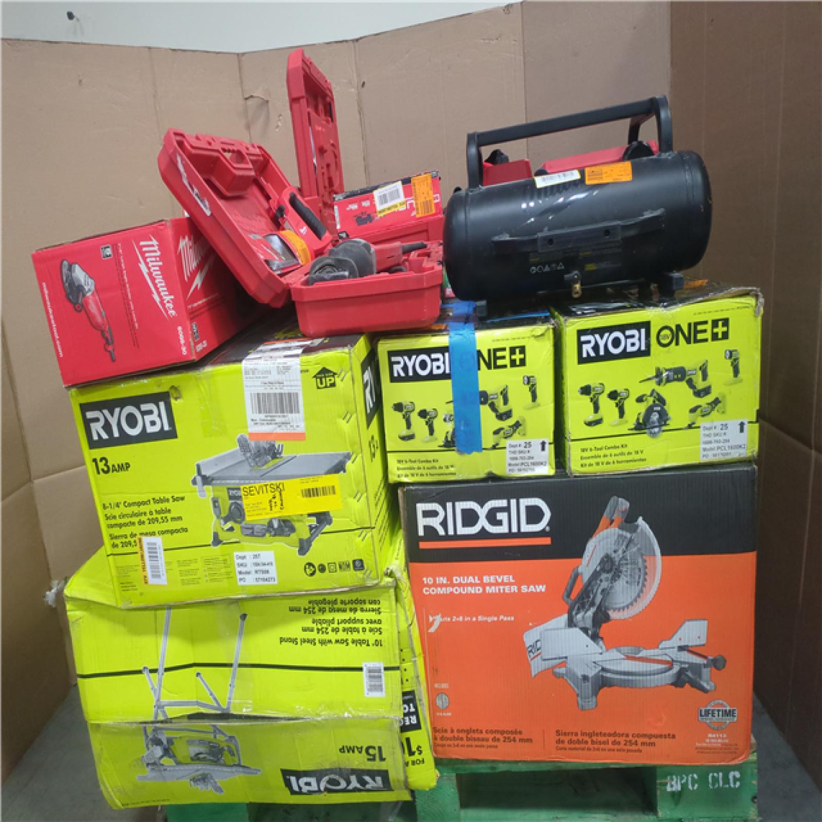 CALIFORNIA AS-IS TOOL PALLET