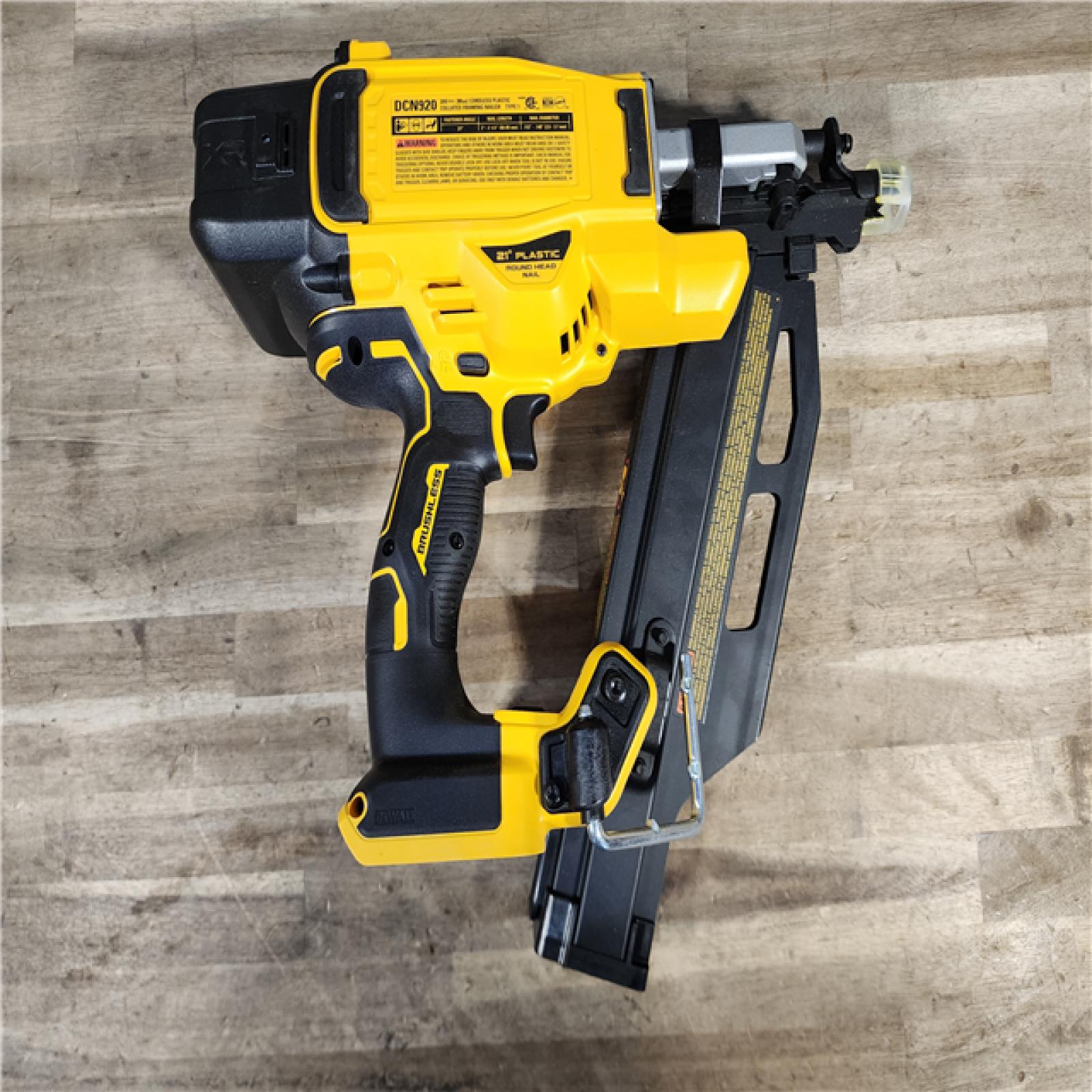 HOUSTON LOCATION - AS-IS (APPEARS LIKE NEW) DEWALT 20-Volt 21° Cordless Framing Nailer (Tool-Only)