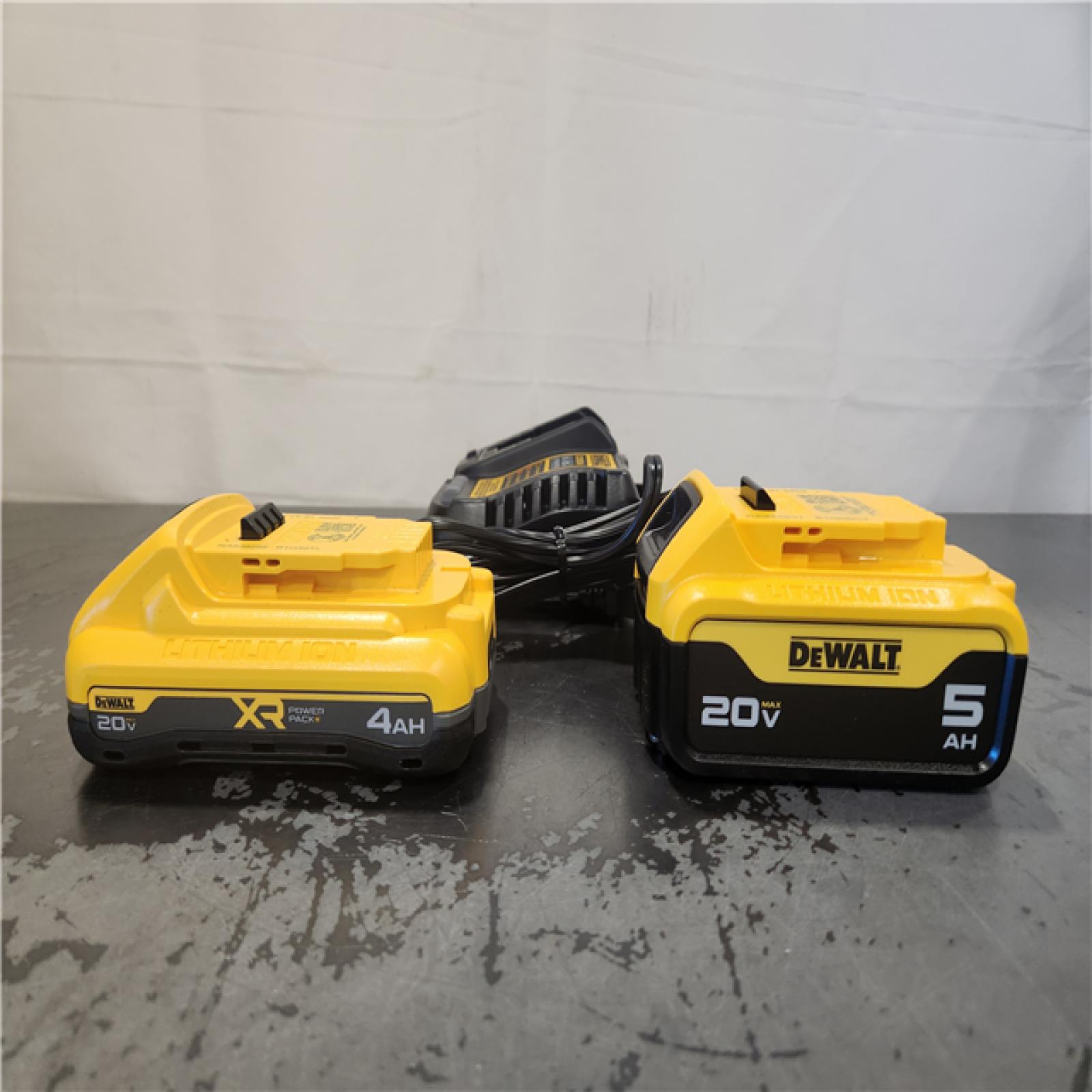 AS-IS- DEWALT 20V MAX Lithium-Ion Starter Kit